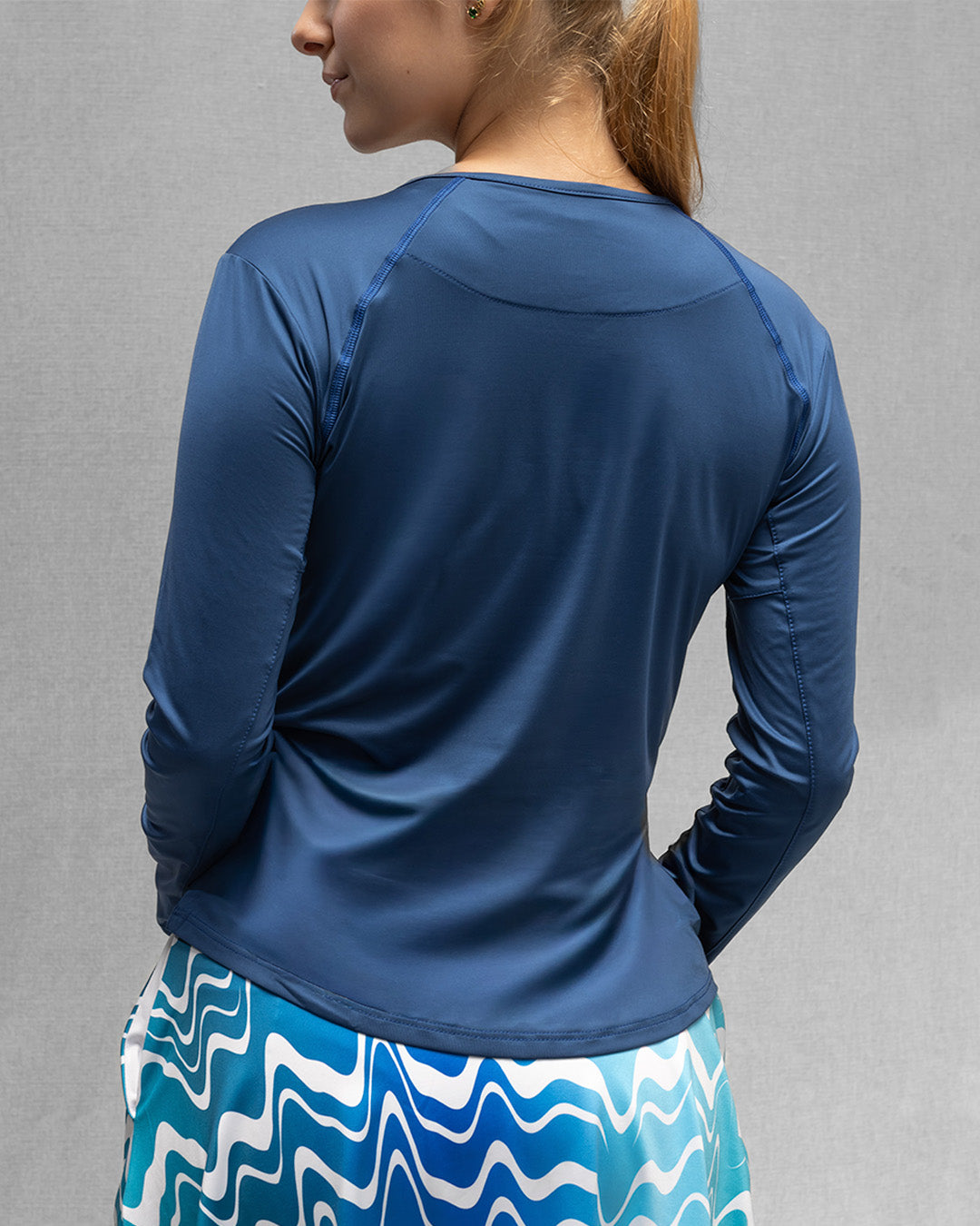 Blusa Eva Con Protección UV-Azul