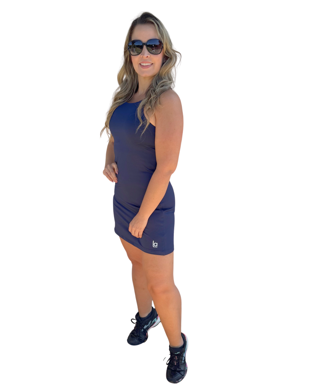 Vestido Deportivo Basic Azul Marino