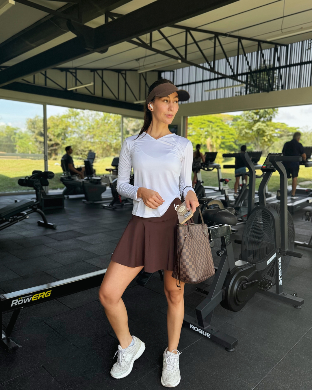 Falda Deportiva Serena Chocolate