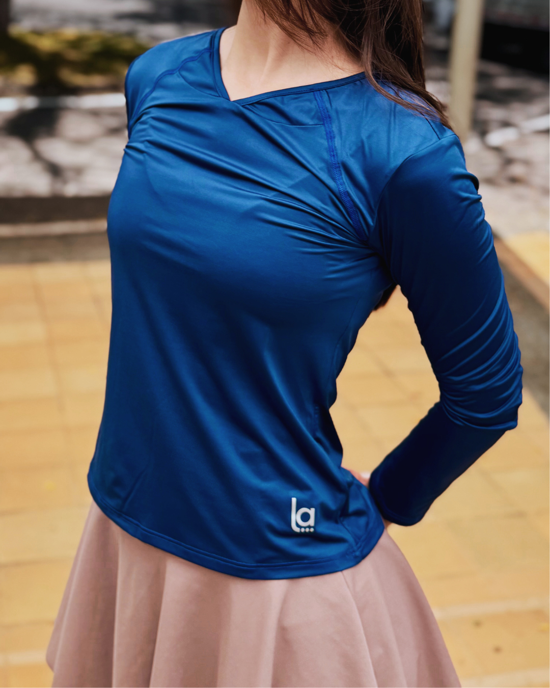 Blusa Manga Larga Deportiva ideal para deportes al aire libre