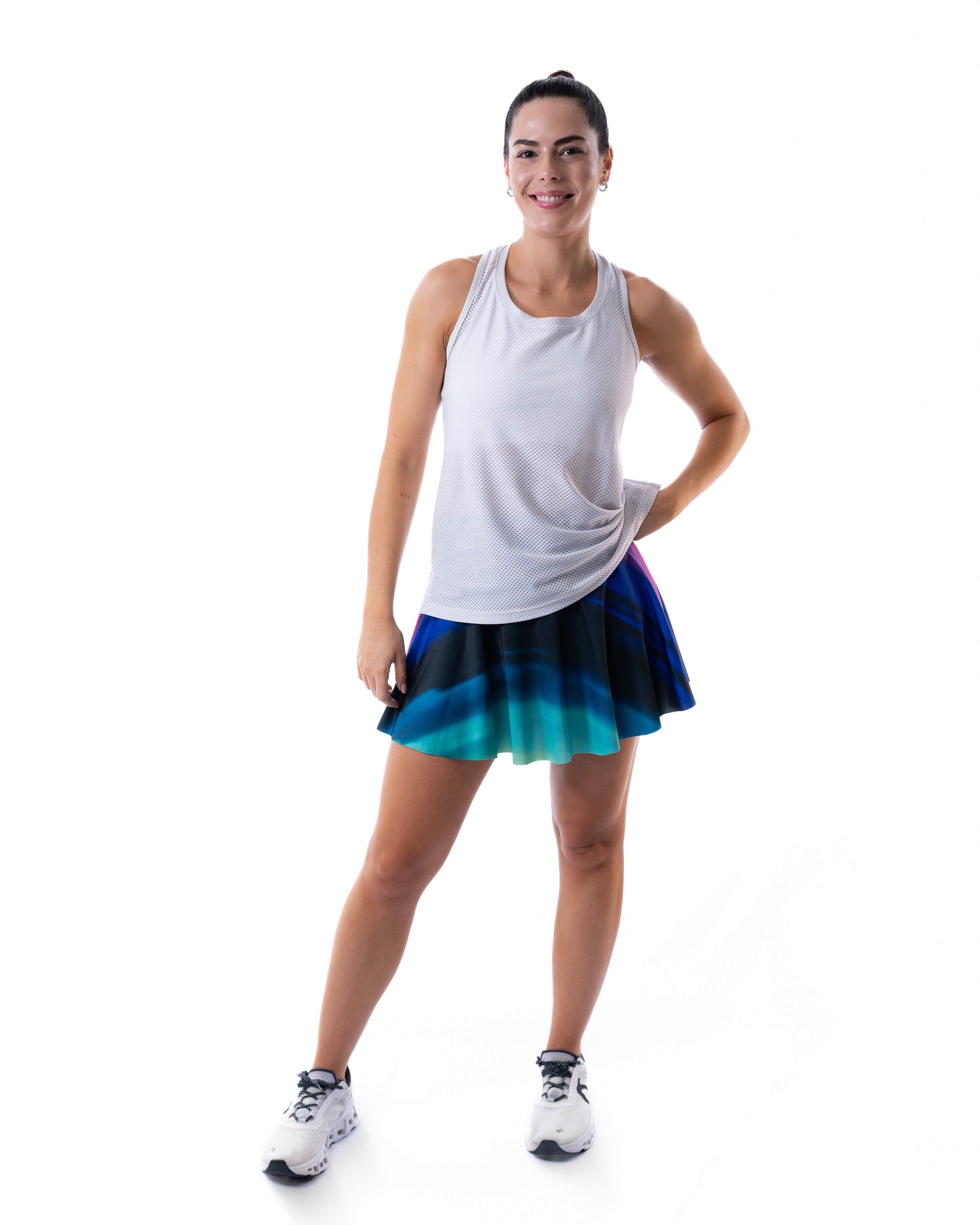 Falda Vuelo Degrade Colores