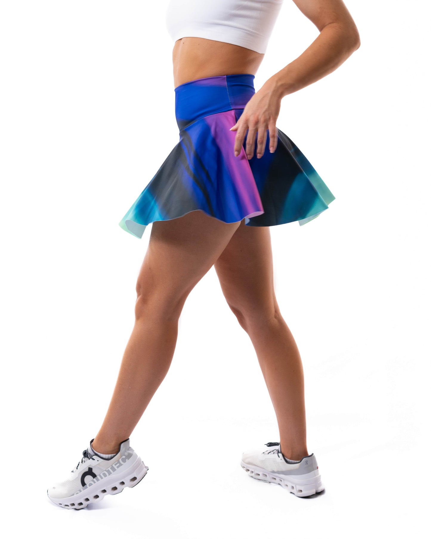 Falda Vuelo Degrade Colores