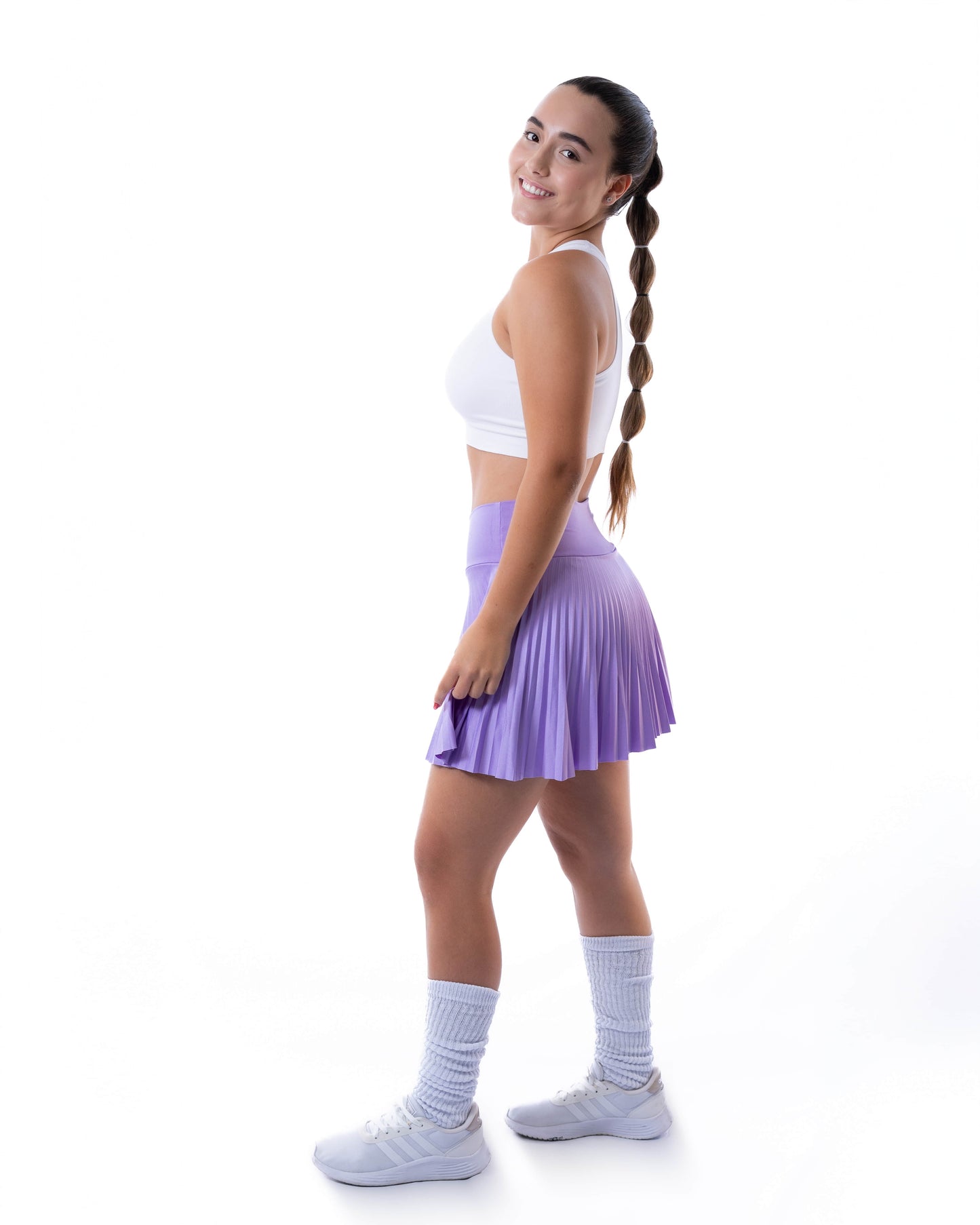 Falda DeportivaPlisada Lila