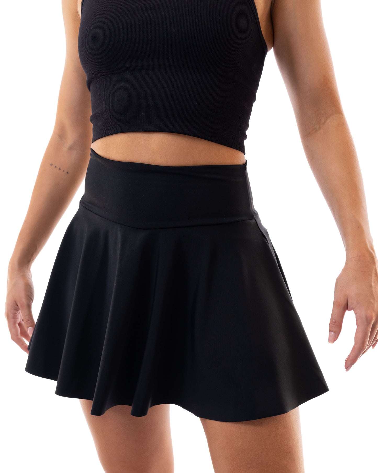 Falda Serena Negra