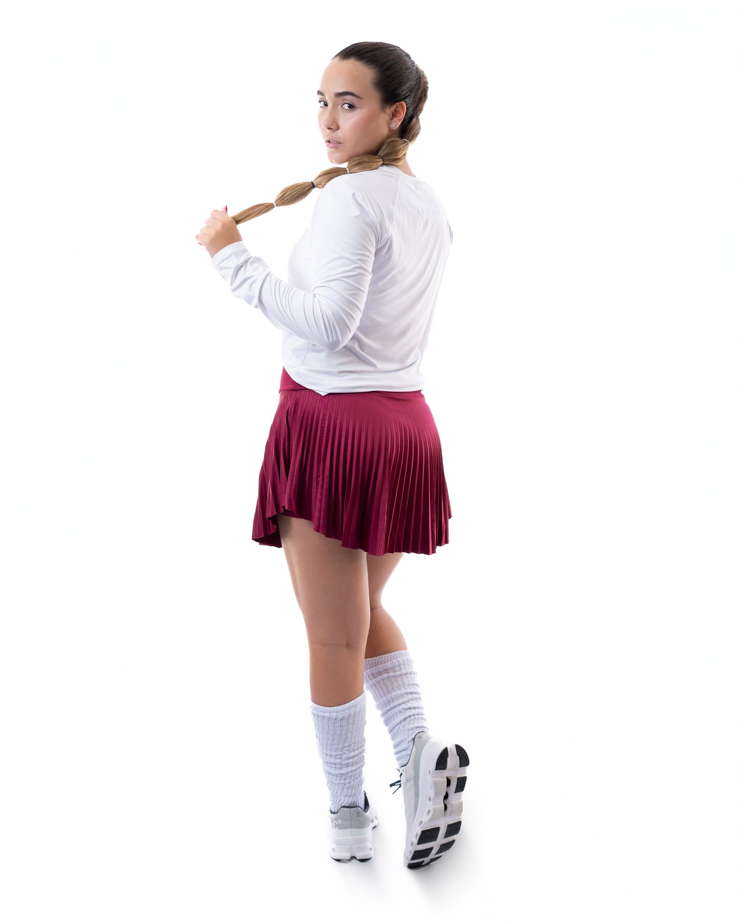 Falda Deportiva Curve Vinotinto