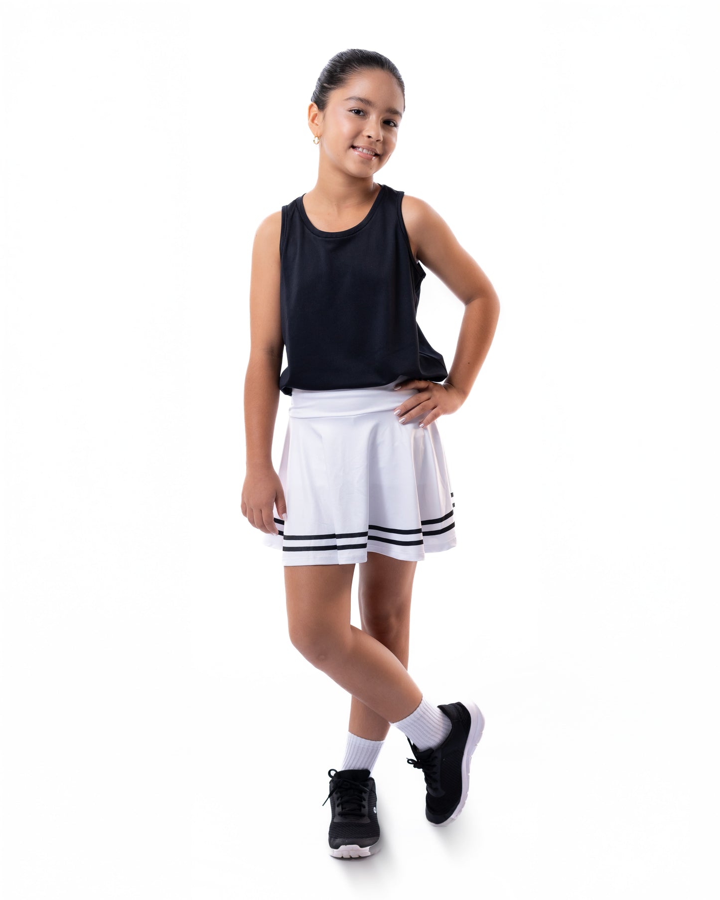 Blusa Activa Negra Para Niña