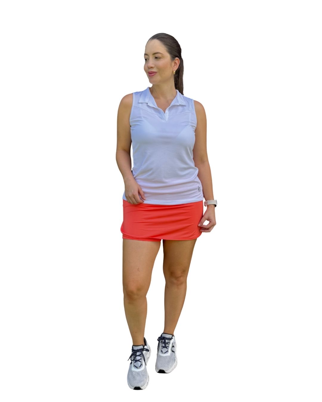 Falda Deportiva Creta Salmón