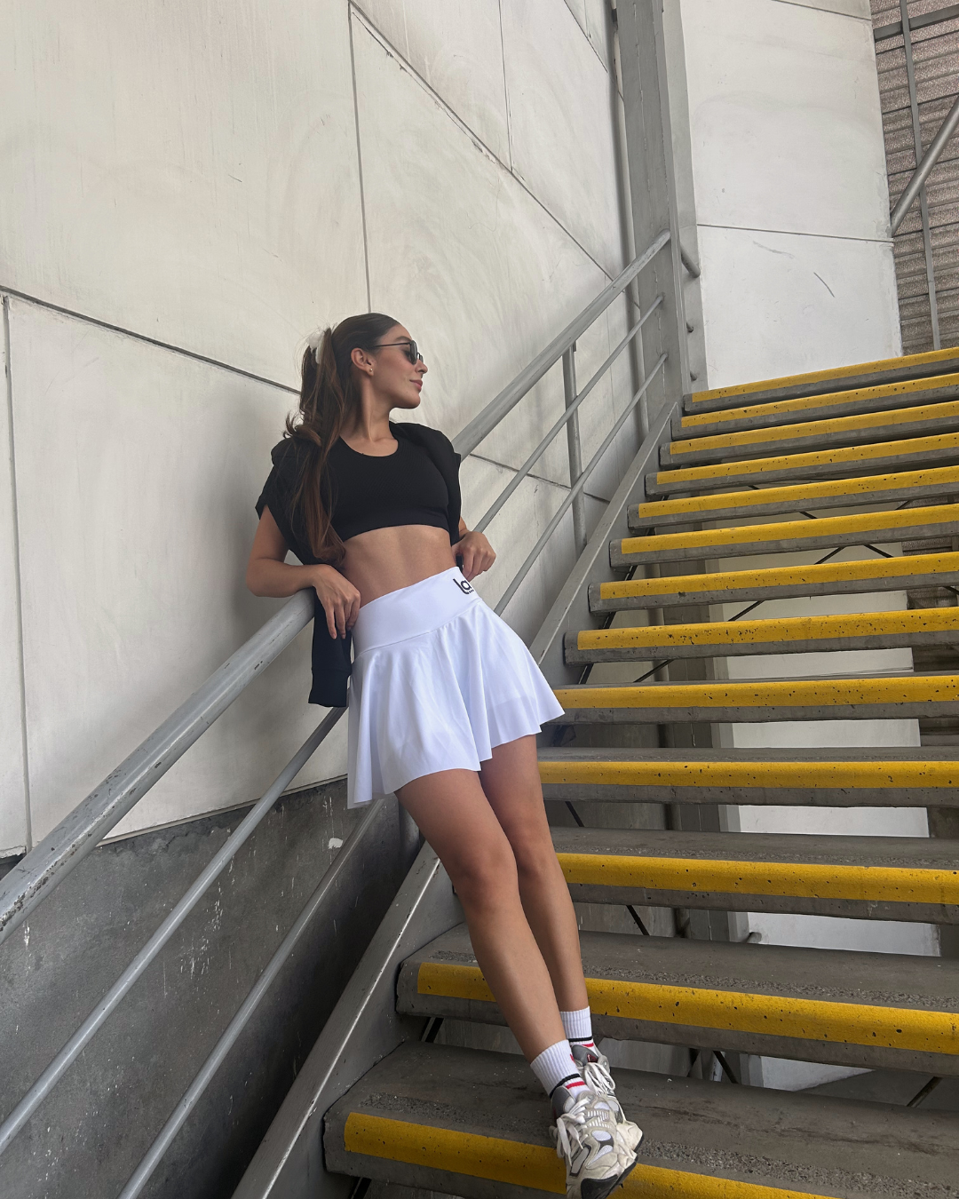 Falda Deportiva Serena Blanca