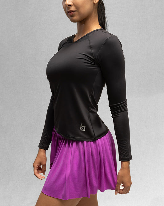 Blusa Eva Con Protección UV-Negra