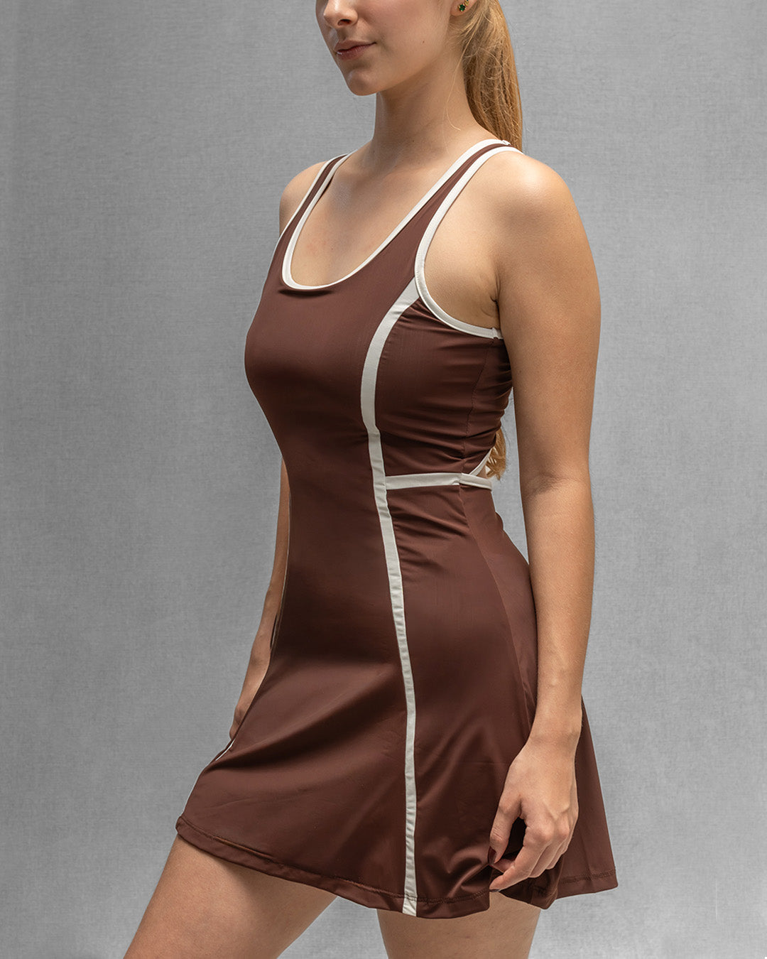 Vestido Deportivo  Aura Chocolate