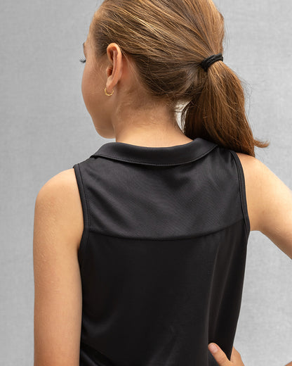 Blusa Esencia Negra Para Niña con Protección UV