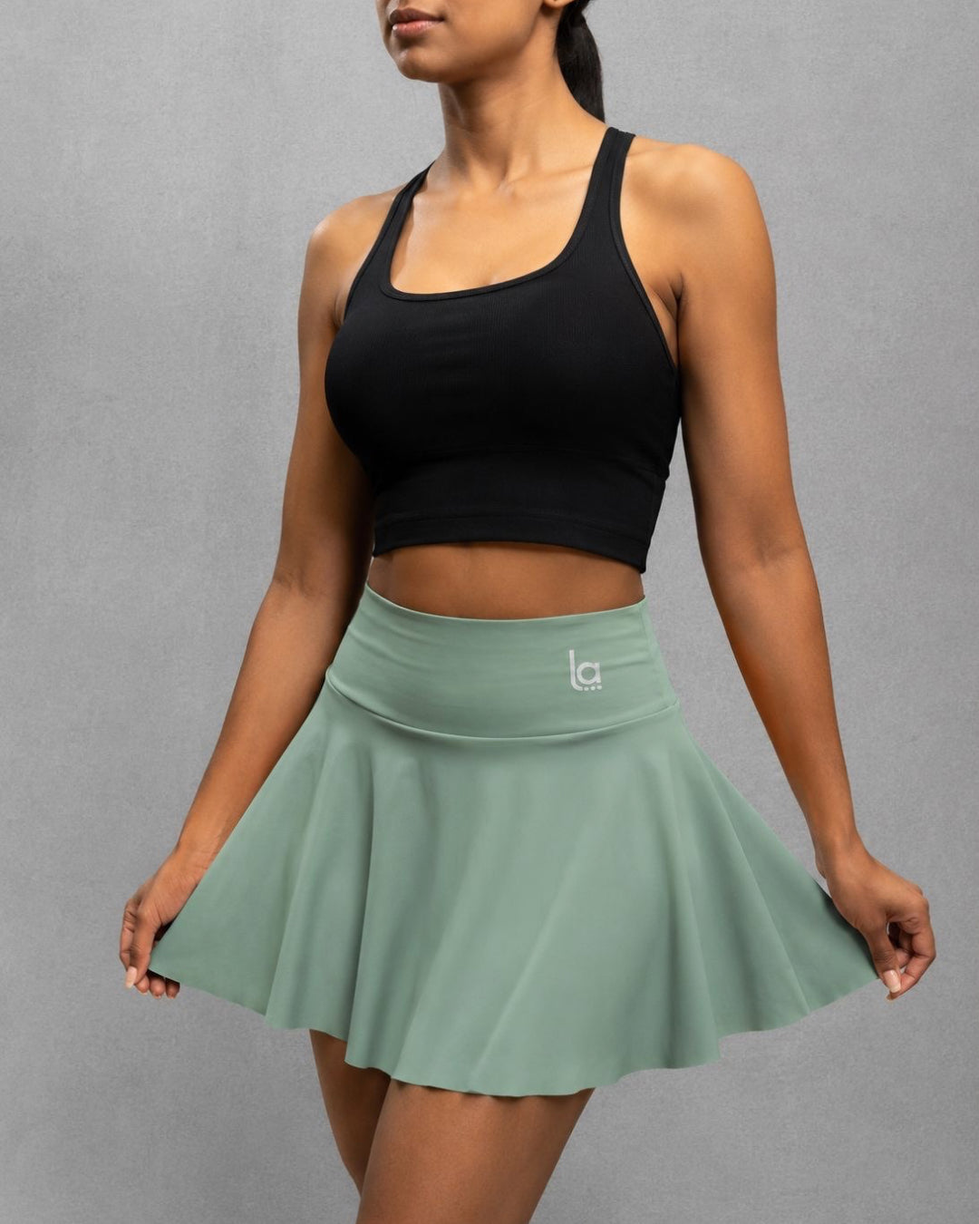 Falda Deportiva Serena Verde Pistacho