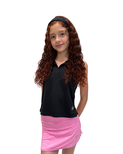 Falda Deportiva Creta Para Niña Rosa