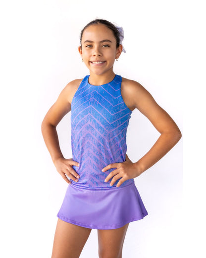 Vestido Deportivo para Niña Violeta Pop