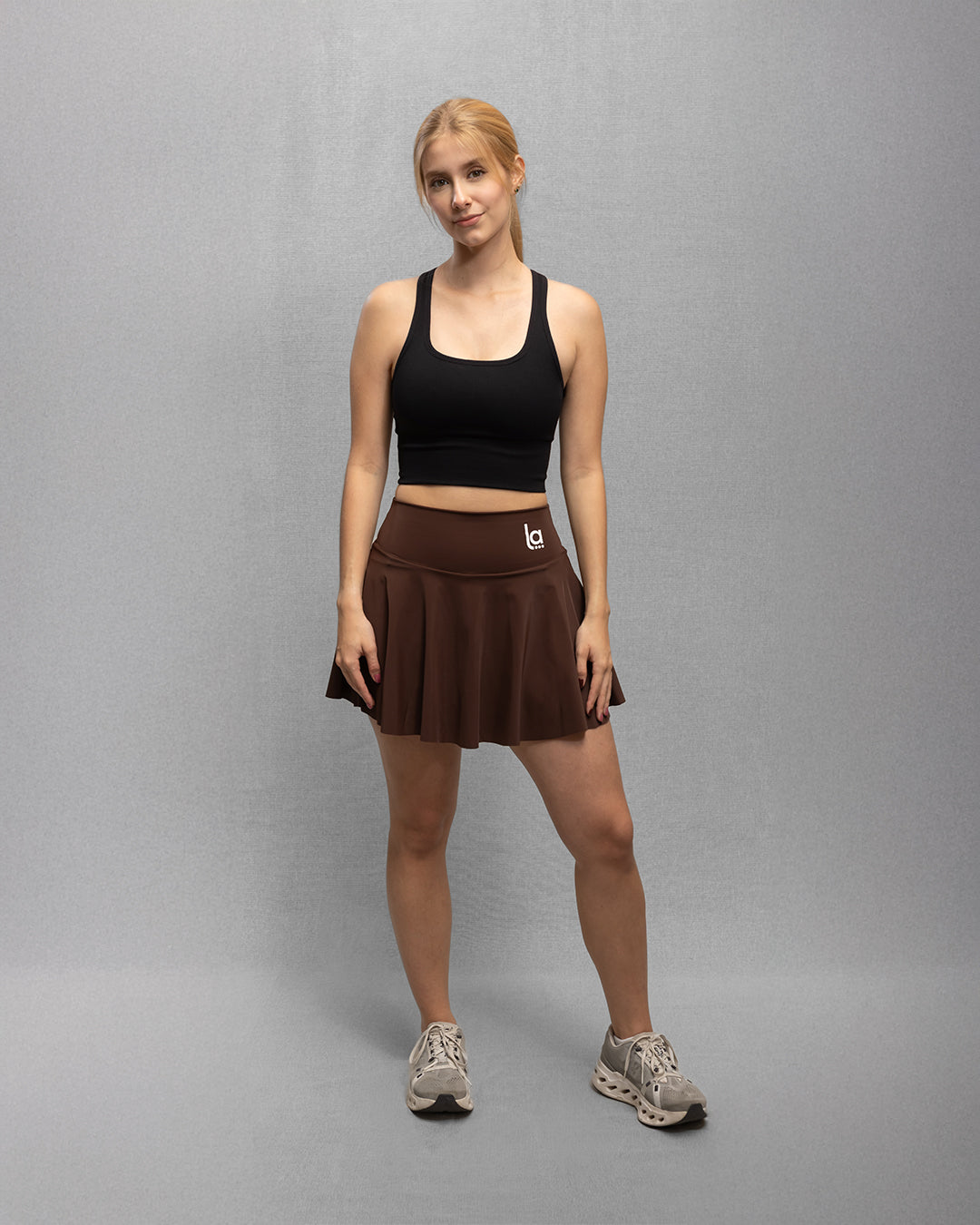 Falda Deportiva Serena Chocolate