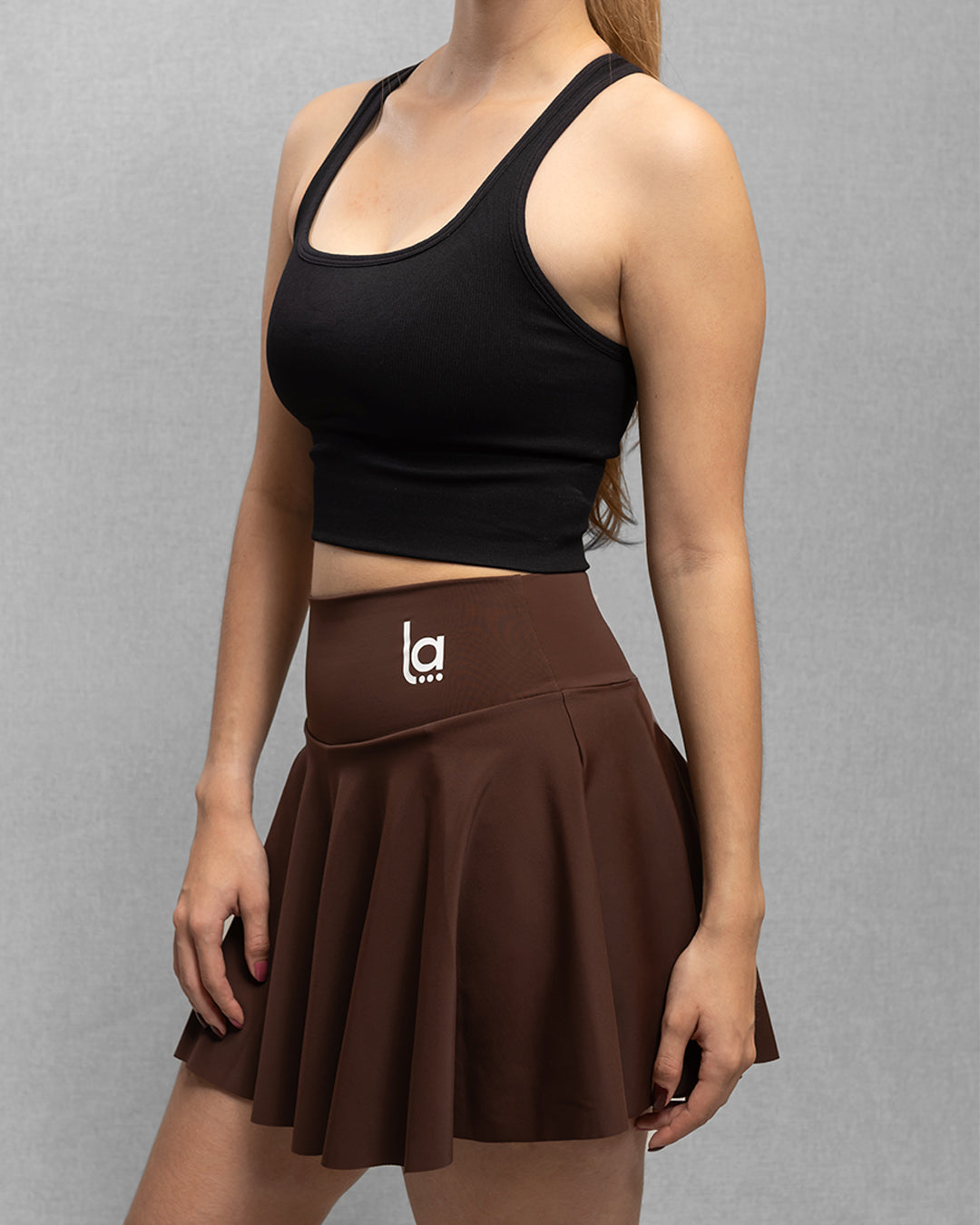 Falda Deportiva Serena Chocolate