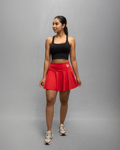 Falda Deportiva Serena Roja