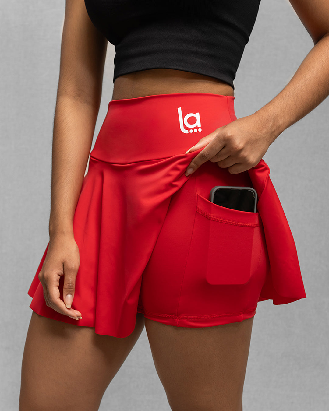 Falda Deportiva Serena Roja