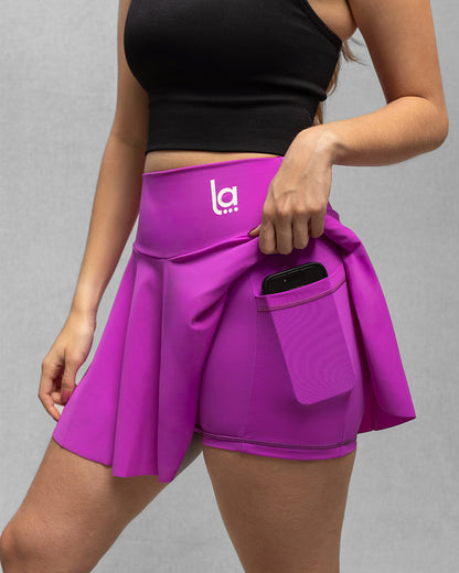 Falda Deportiva Serena Violeta