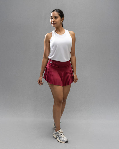 Falda Deportiva Curve Vinotinto