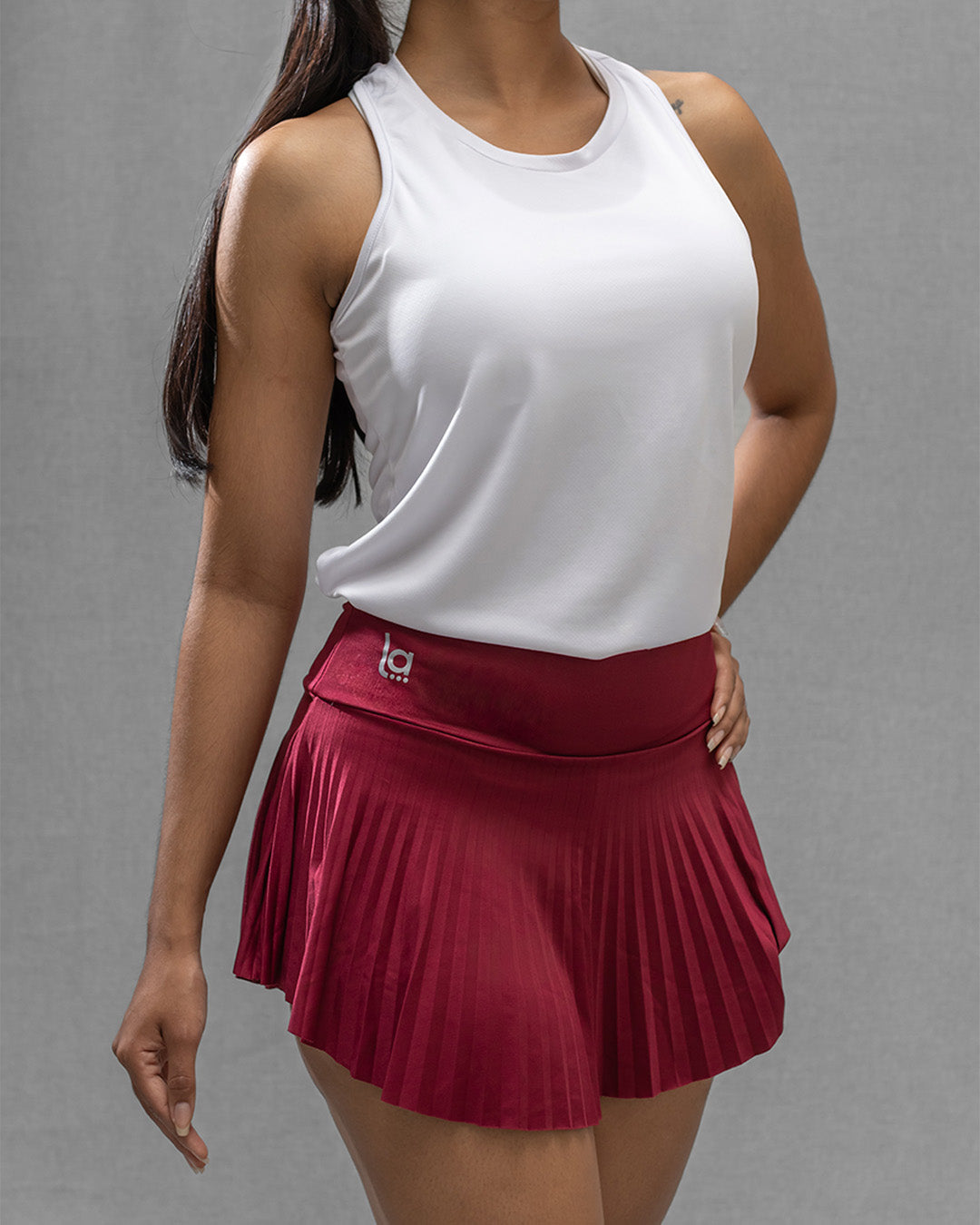 Falda Deportiva Curve Vinotinto