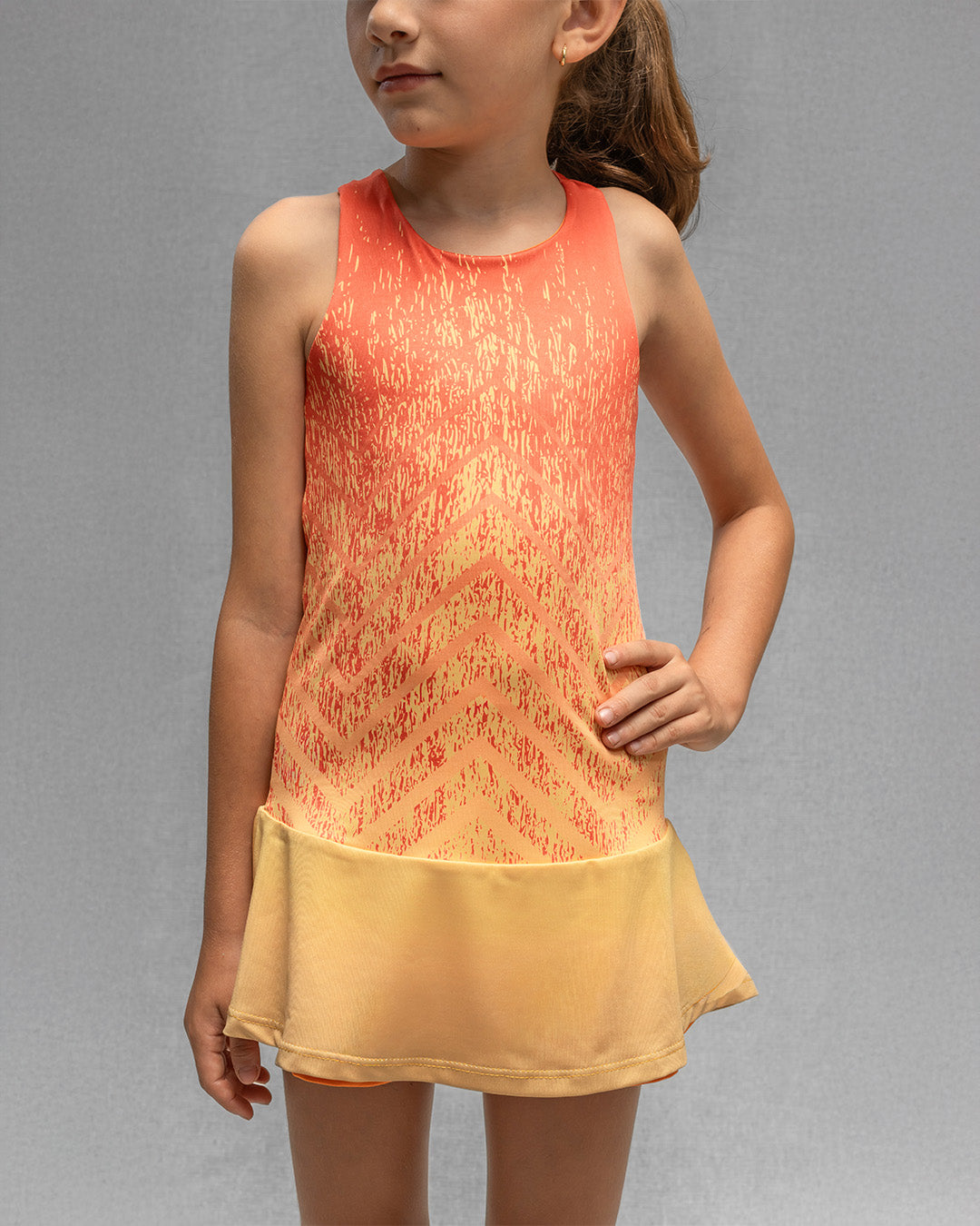 Vestido Deportivo Para Niña Sunset