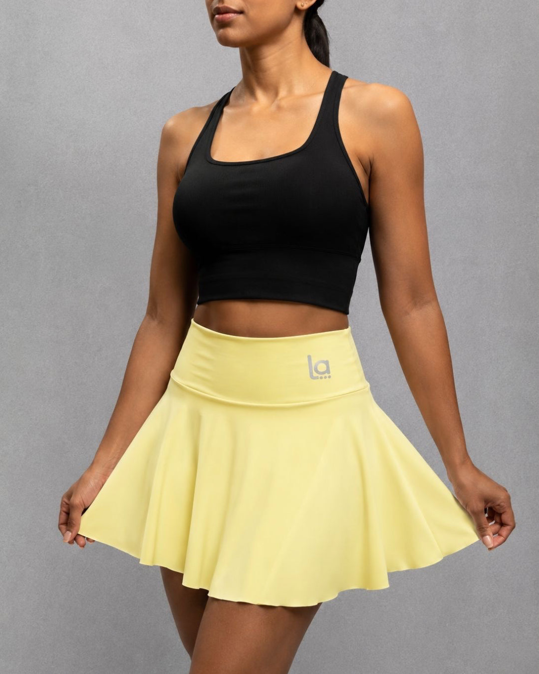 Falda Deportiva Serena Amarilla