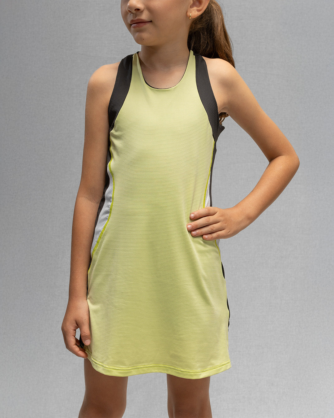 Vestido Deportivo Para Niña Ace Verde Limón