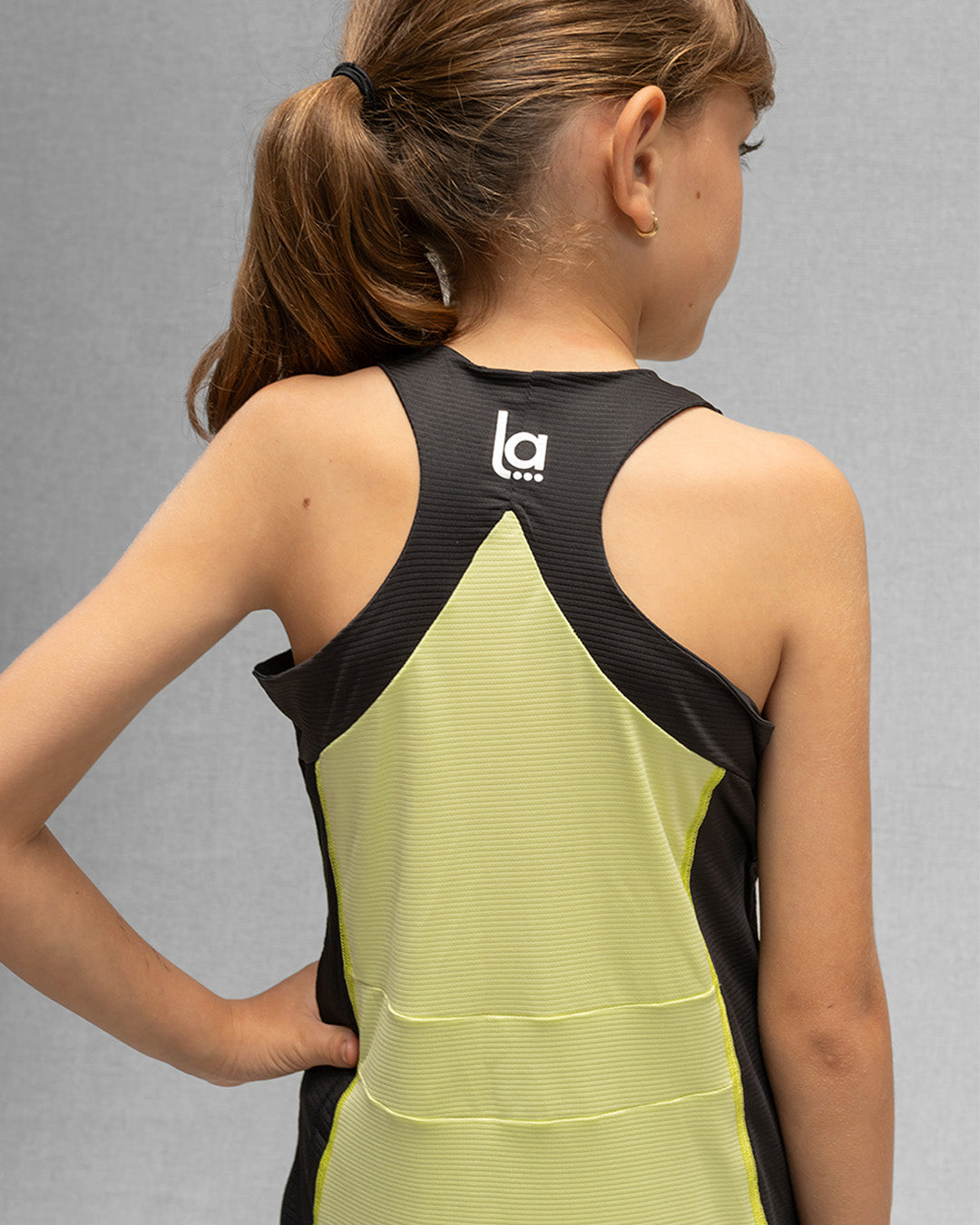 Vestido Deportivo Para Niña Ace Verde Limón