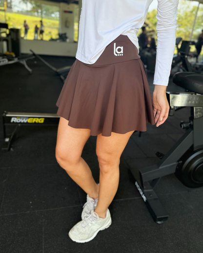 Falda Deportiva Serena Chocolate
