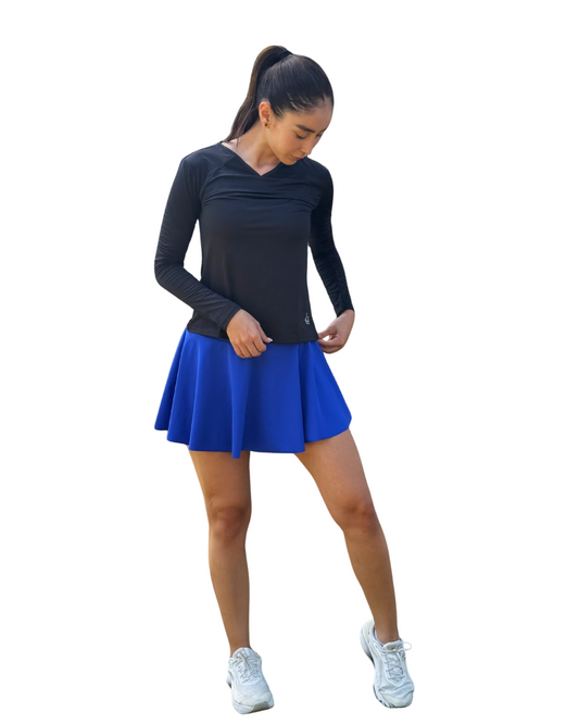 Falda Deportiva Serena Azul Rey