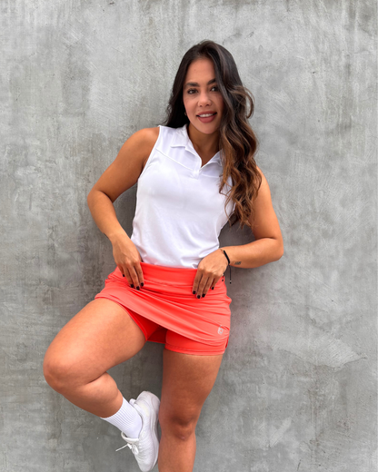 Falda Deportiva Creta Salmón