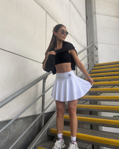 Falda Deportiva Serena Blanca