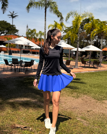 Falda Deportiva Serena Azul Rey